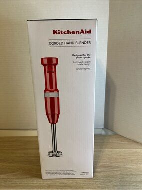 KitchenAid Empire Red Corded Hand Blender